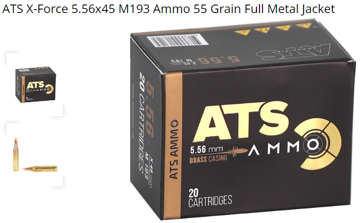 ATS X-Force 5.56 Ammo